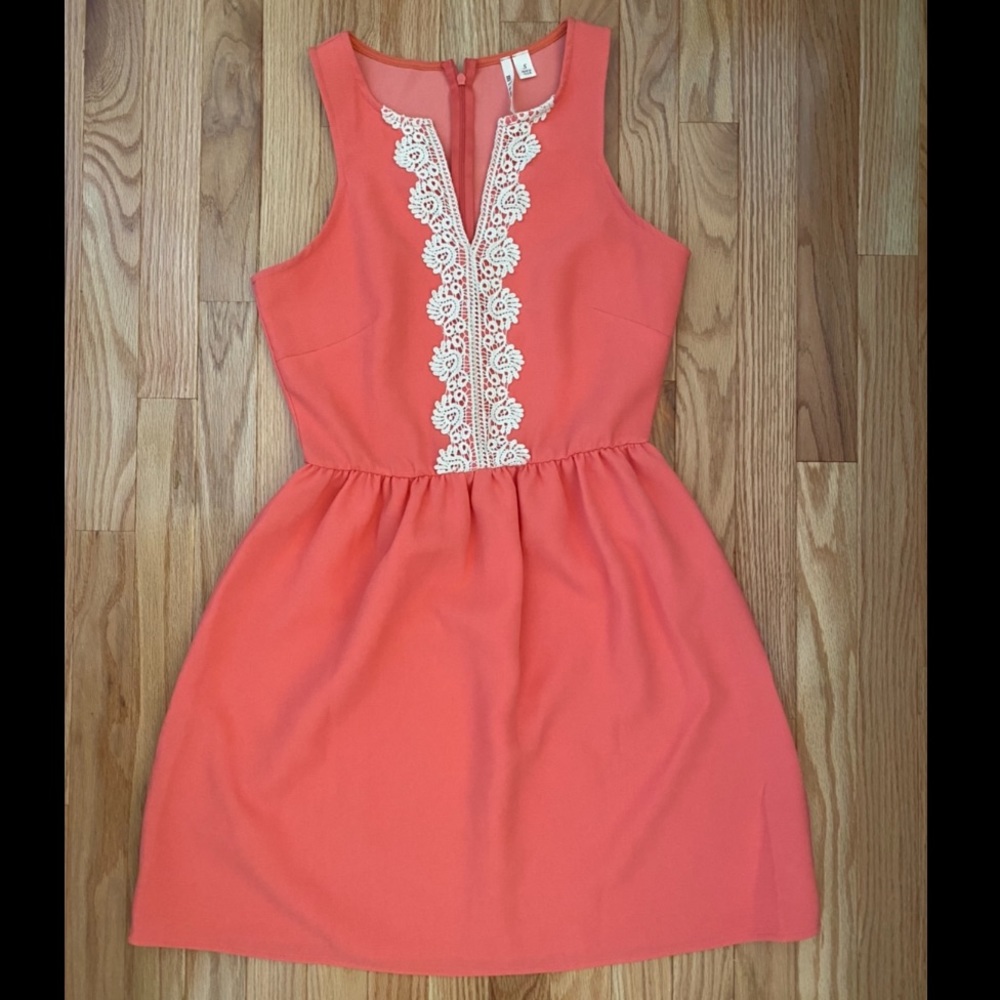 Francesca’s Coral Dress